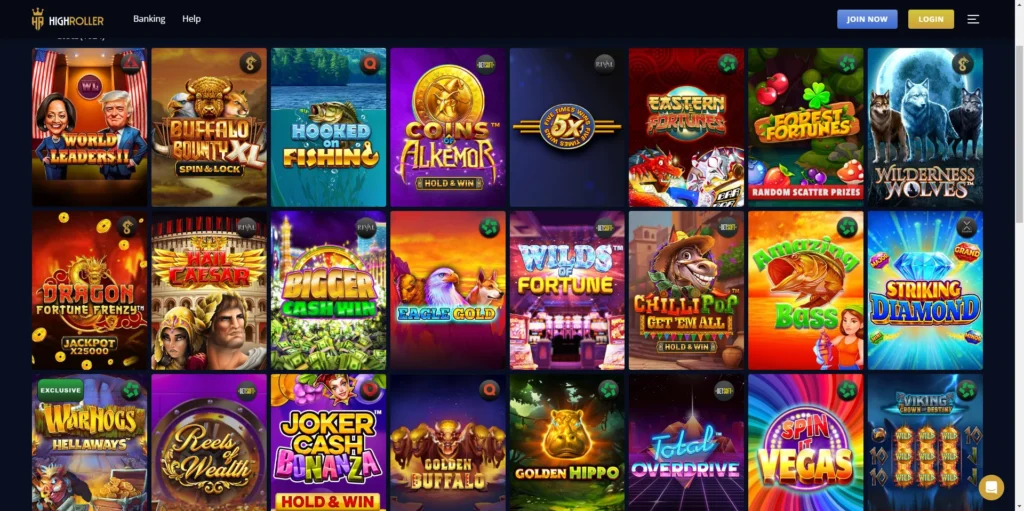 HighrollerCasino Slots