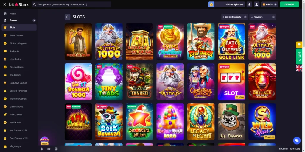 BitStarz Slots